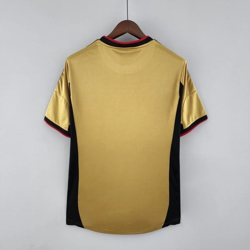 Camisa Retrô Milan III Third Adidas 2013/14 Masculino Dourado