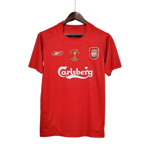 Camisa Liverpool Retrô 2005 Vermelha - Reebok