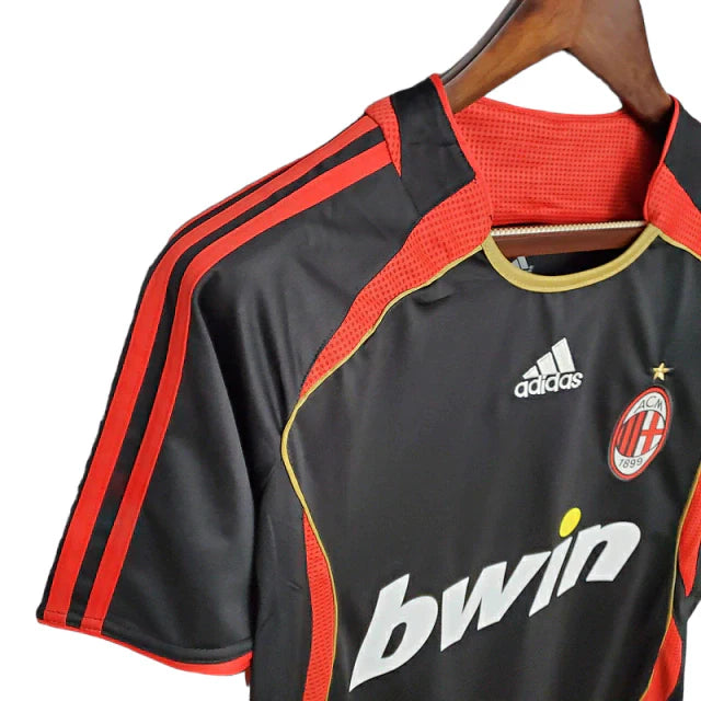 Camisa Milan Retrô 2006 - Masculino - Preto