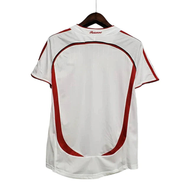 Camisa Retrô Milan II Away Adidas 2006/07 Masculino Branco