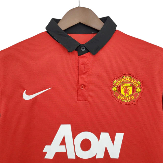 Camisa Manchester United Retrô 2013/2014 Vermelha - Nike