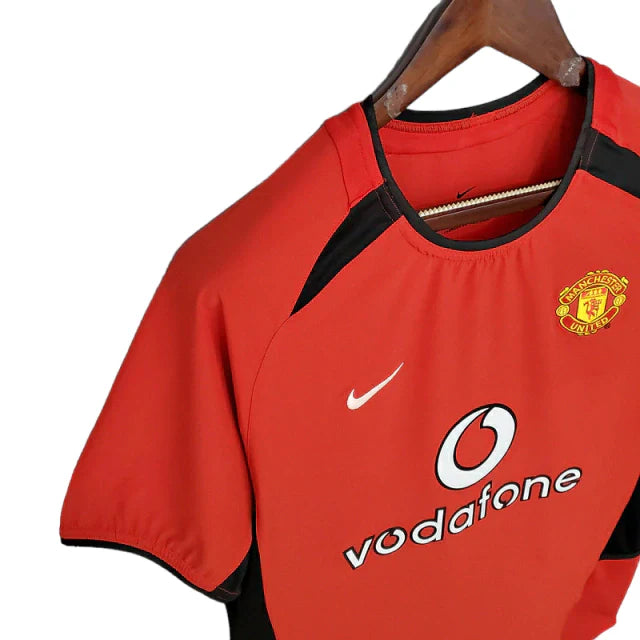 Camisa Retrô Manchester United Nike 2002/03 Masculino Vermelho