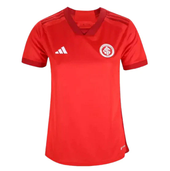 Camisa Internacional I 23/24 - Feminina Adidas - Vermelho