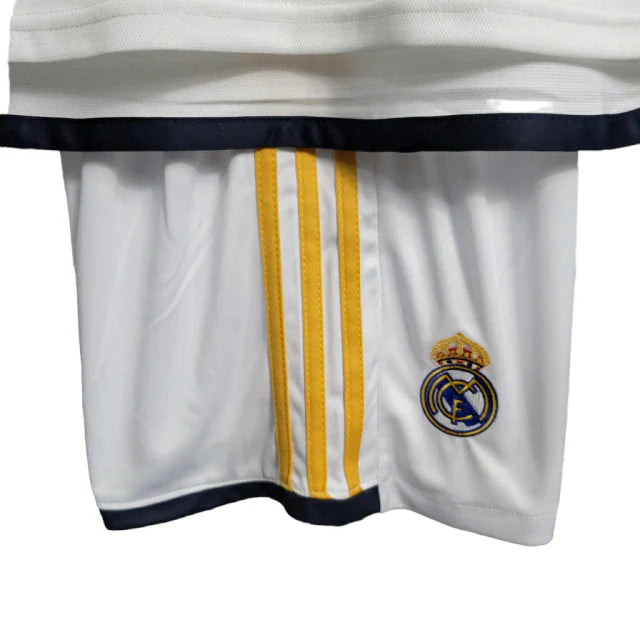 Kit Infantil Real Madrid I Adidas 23/24 - Branco