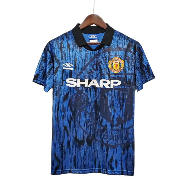 Camisa Manchester United Retrô 1992/1993 Azul - Umbro