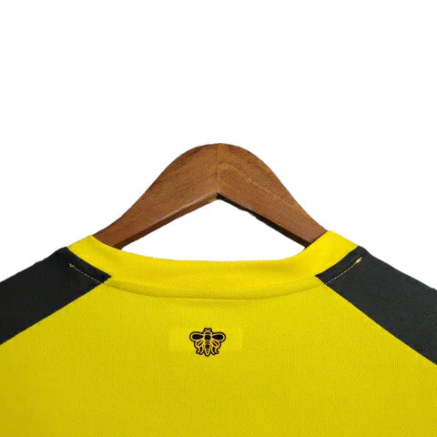 Camisa Watford Home 23/24 - Torcedor Kelme Masculina - Amarelo e Preto