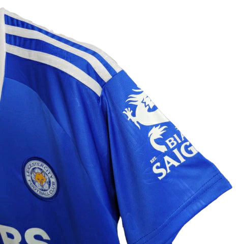 Camisa Leicester City Home 23/24 - Torcedor Adidas Masculina - Azul