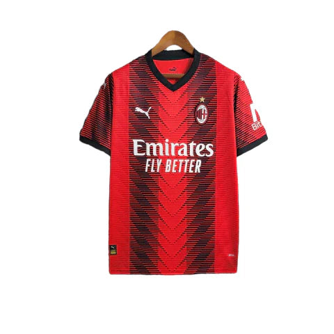 Camisa Milan I 2023/24 Vermelho e Preto - Puma