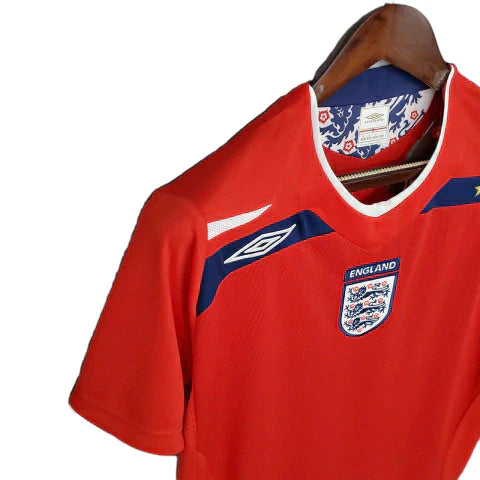 Camisa Inglaterra Retrô 2008/2009 Vermelha - Umbro