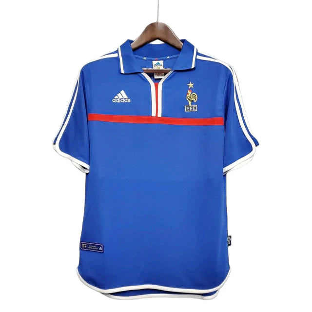 Camisa França Retrô 2000 Azul - Adidas