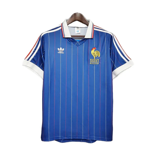 Camisa França Retrô 1982 Azul - Adidas