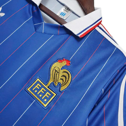 Camisa França Retrô 1982 Azul - Adidas