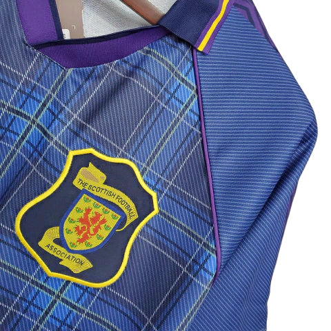 Camisa Escócia Retrô 1994/1996 Azul - Umbro