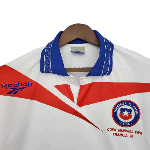 Camisa Chile Retrô 1998 Branca - Reebok