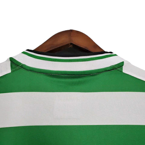 Camisa Celtic Retrô 2001/2003 Verde e Branca - Umbro