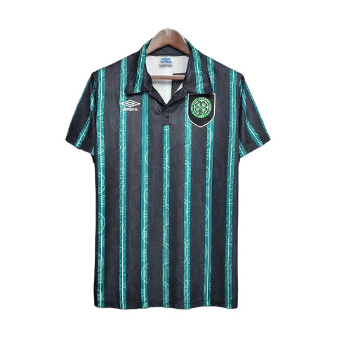 Camisa Celtic Retrô 1992/1993 Preta e Verde - Umbro