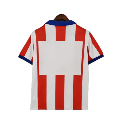 Camisa Atlético de Madrid Retrô 2014/2015 Branca e Vermelha - Nike