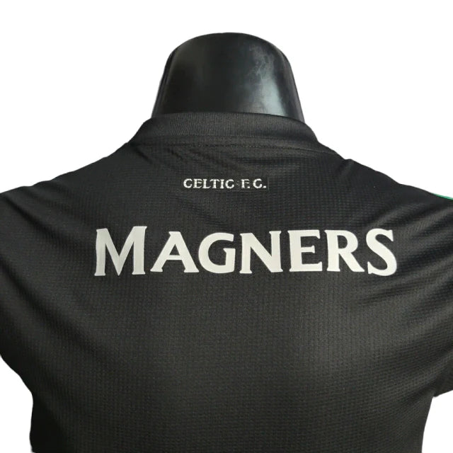 Camisa Celtic Away 22/23 Jogador Adidas Masculina - Preto e Verde