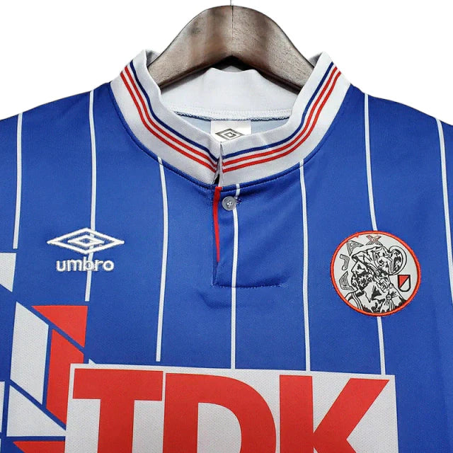 Camisa Ajax Retrô 1990 Azul - Umbro