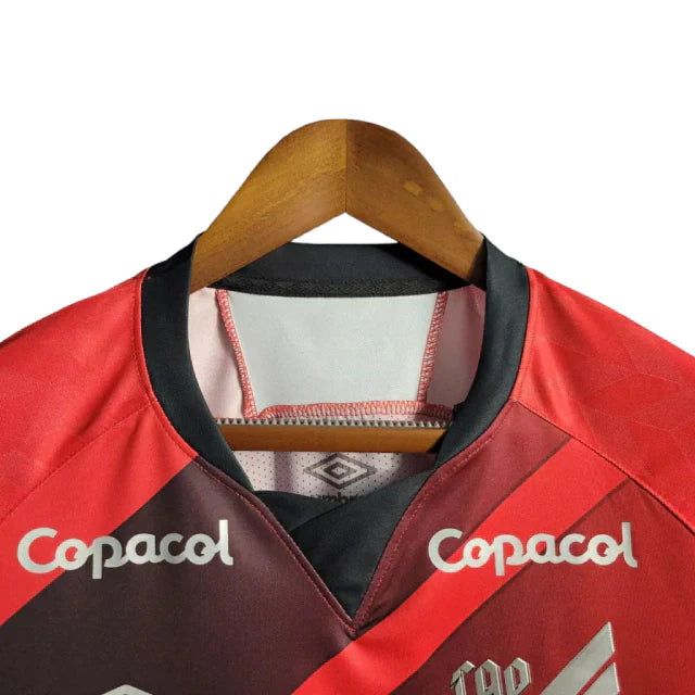 Camisa Atlético Paranaense I 20/21 Torcedor Masculina - Vermelha e preta