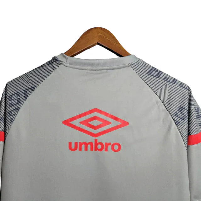 Camiseta Sport Treino II 22/23 - Torcedor Umbro Masculina - Cinza com detalhes em vermelho