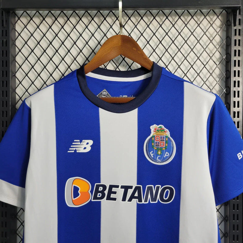 Camisa Porto Home New balance 2023/24 Masculino Azul e Branco