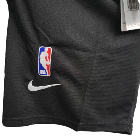 Short NBA Brooklyn 23/24 Masculino - Preto