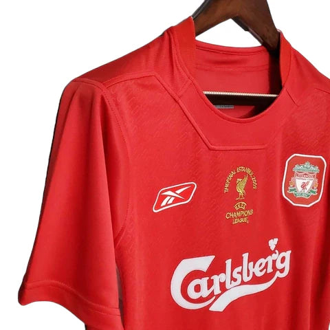 Camisa Liverpool Retrô 2005 Vermelha - Reebok